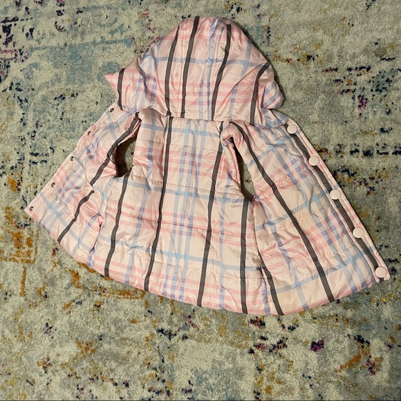 Gymboree Pink and Blue Plaid Vest (size 4/5 girls) - Picture 3 of 7